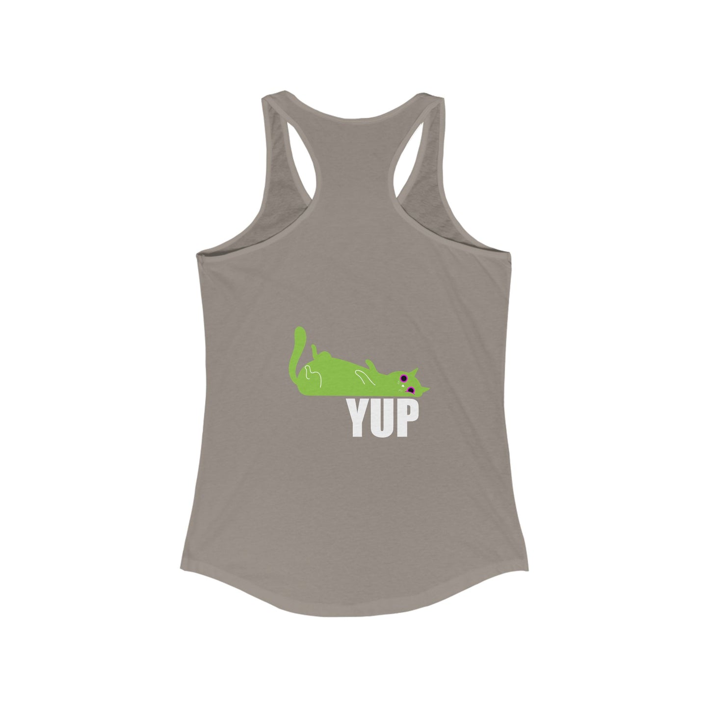 Stay Weird Women's Ideal Racerback Tank