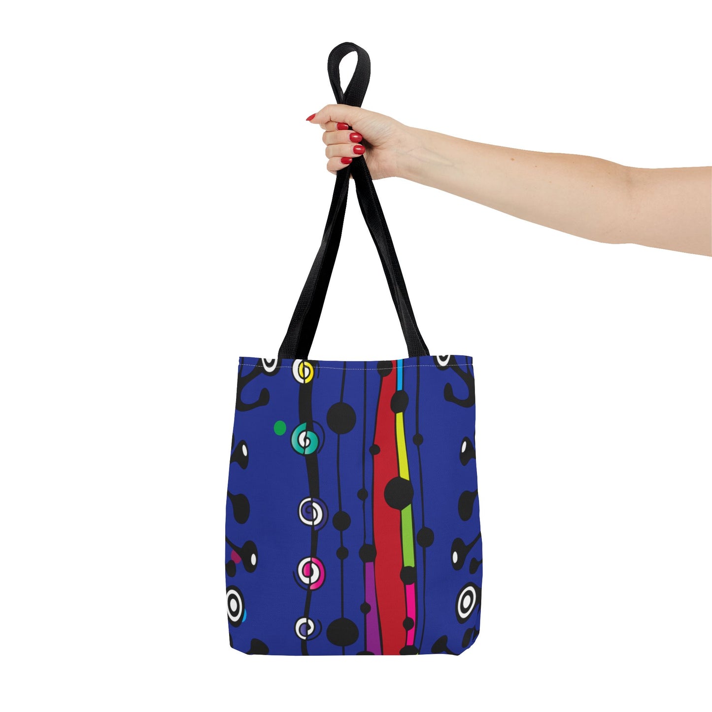 Blue Groove Tote Bag