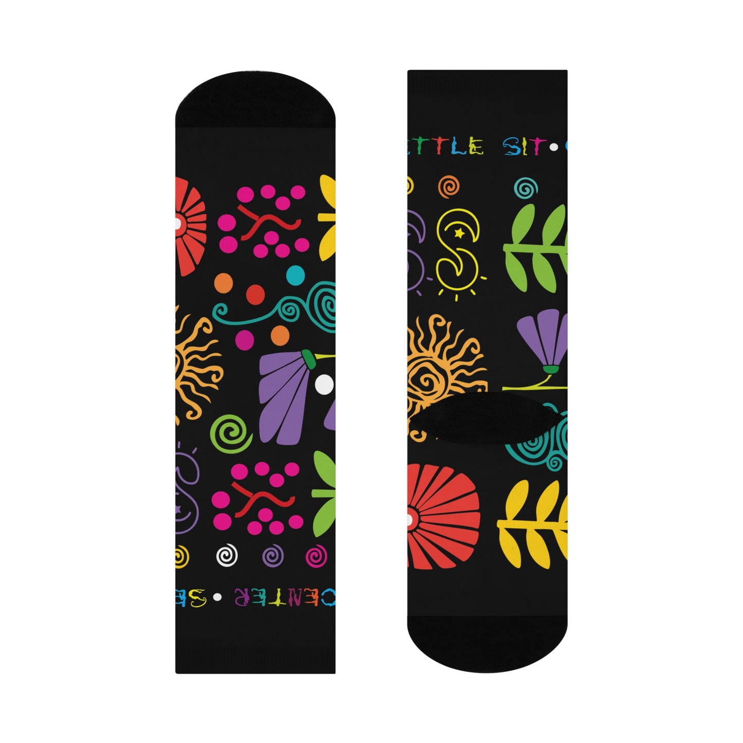 Sit, Center Cushioned Crew Socks