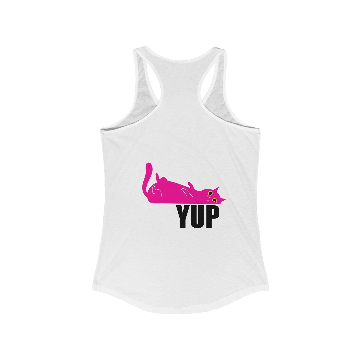 Stay Weird Women's Ideal Racerback Tank