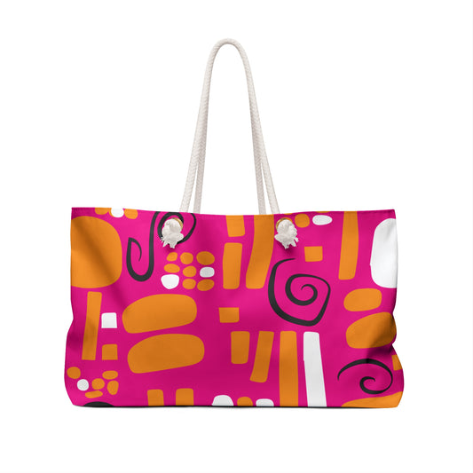 Tangerine Twist Weekender Bag