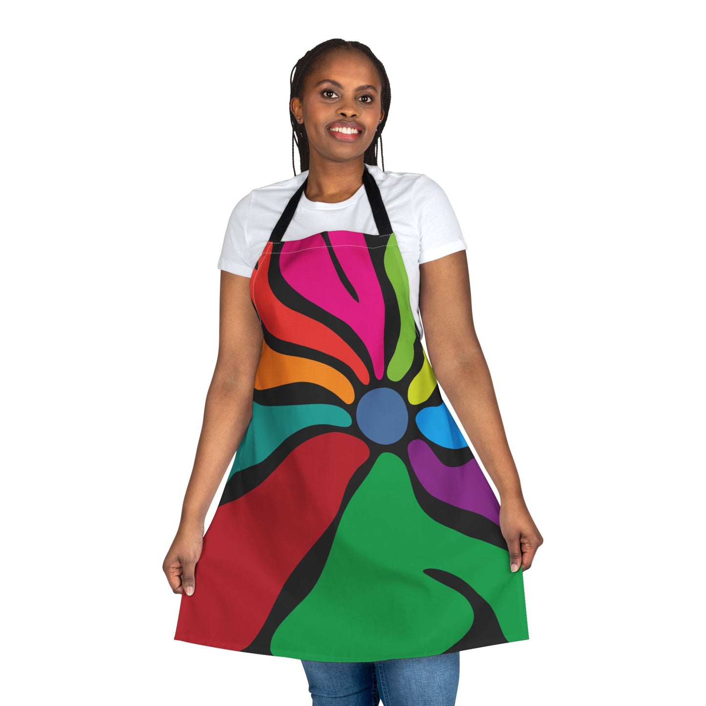 Hippie Flower Apron, 5-Color Straps
