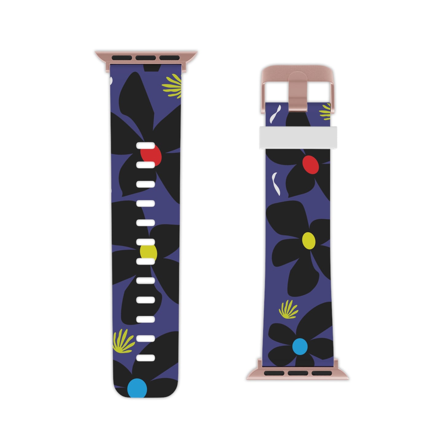 Midnight Mod Flower Watch Band for Apple Watch