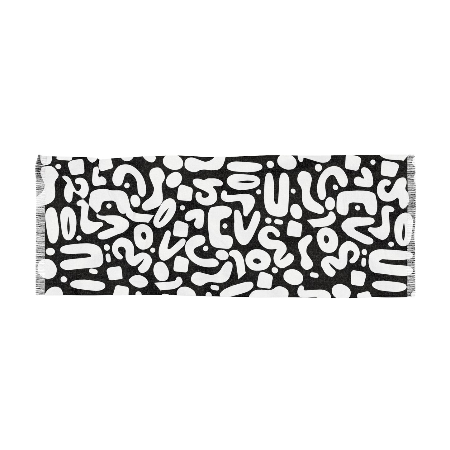 Black $ White DooDad Light Scarf