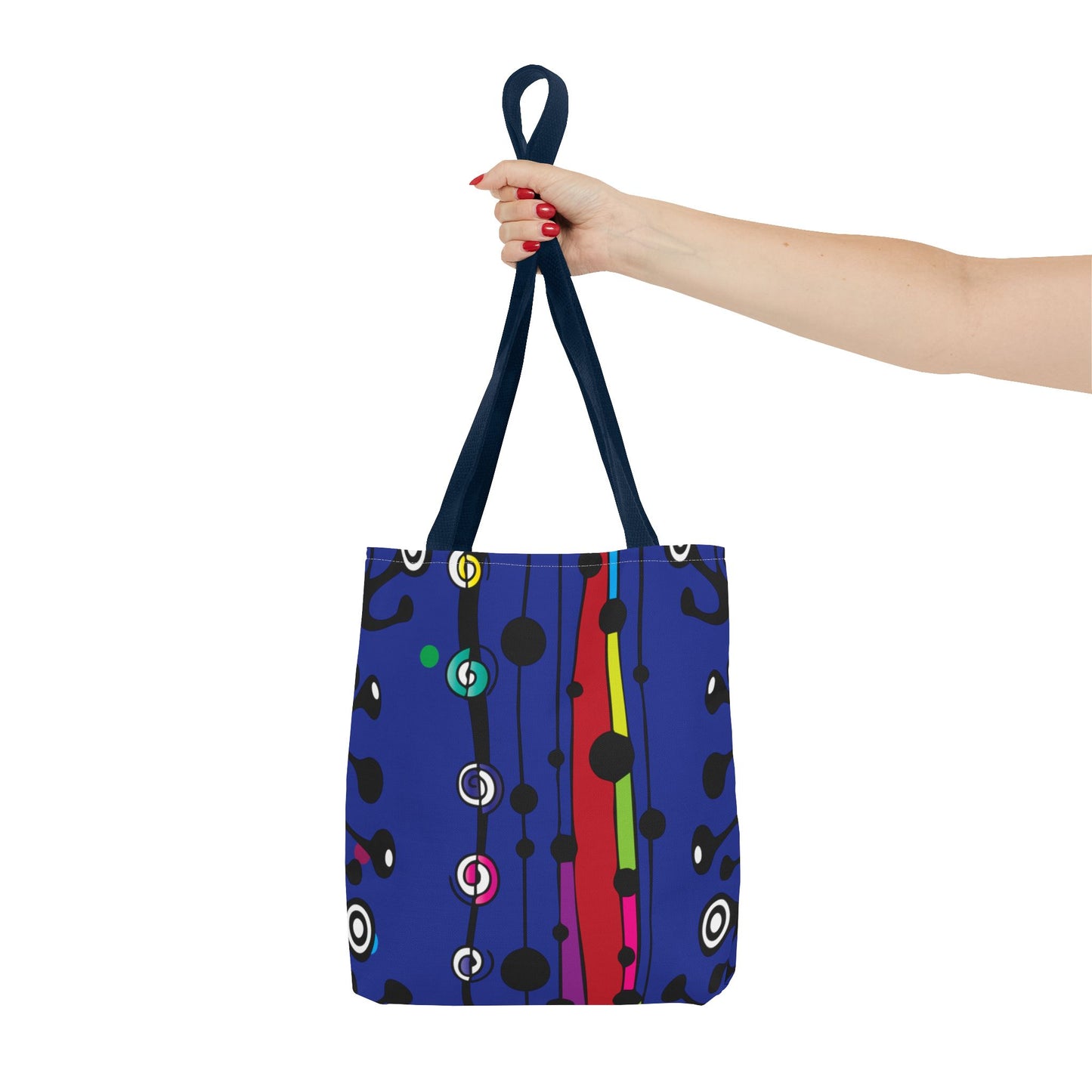Blue Groove Tote Bag