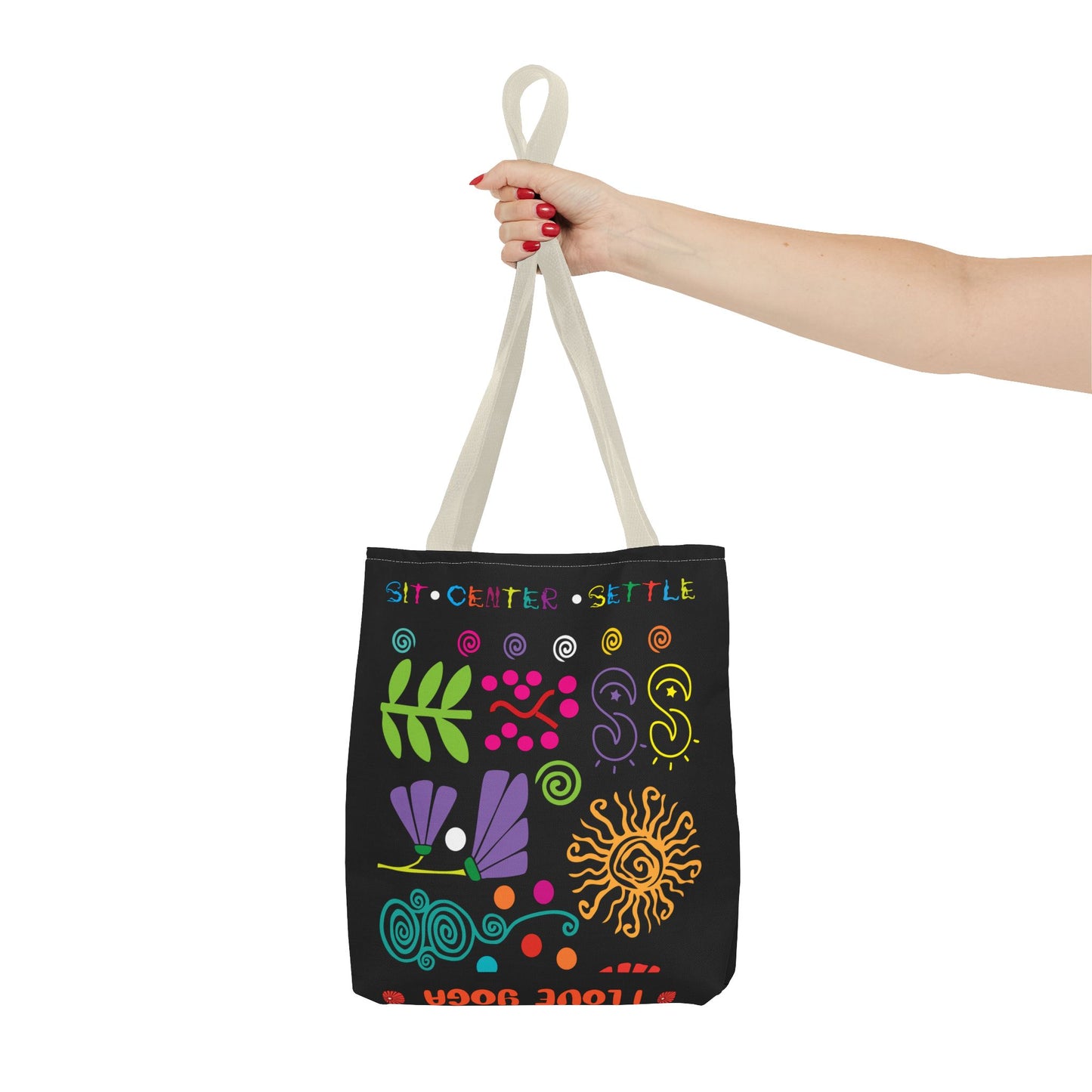 I Love Yoga Tote Bag