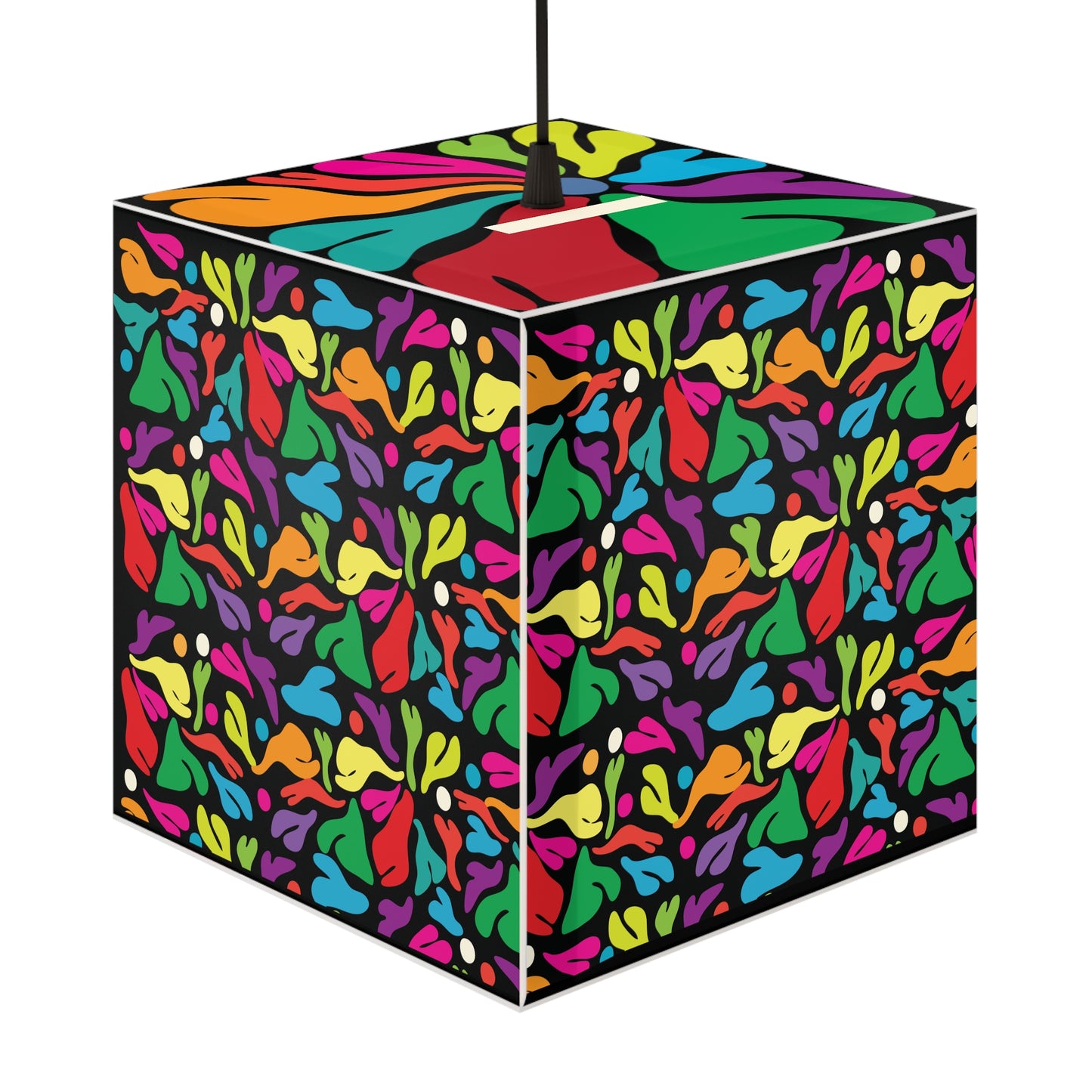 Flower Party Light Cube Lamp