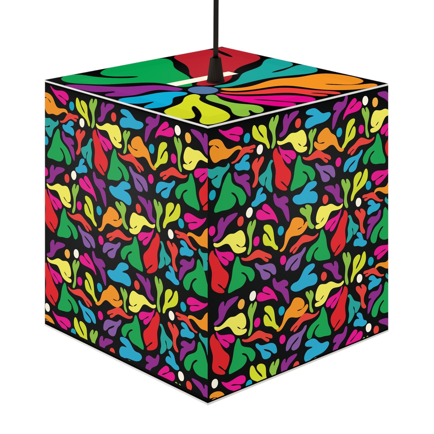 Flower Party Light Cube Lamp