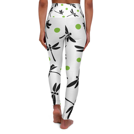 Dragonfly High Waisted Yoga Leggings