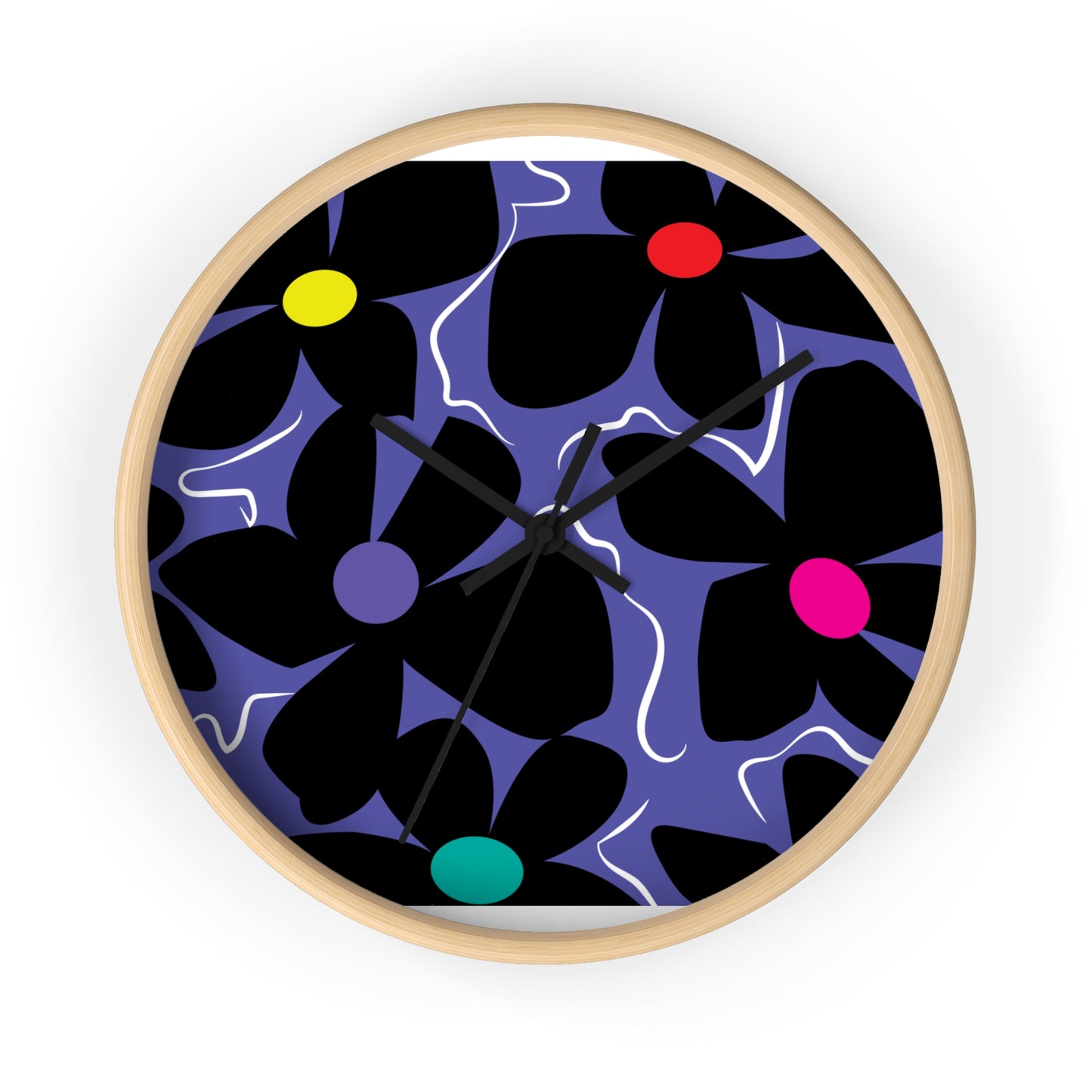 Royal Mod flower Wall Clock