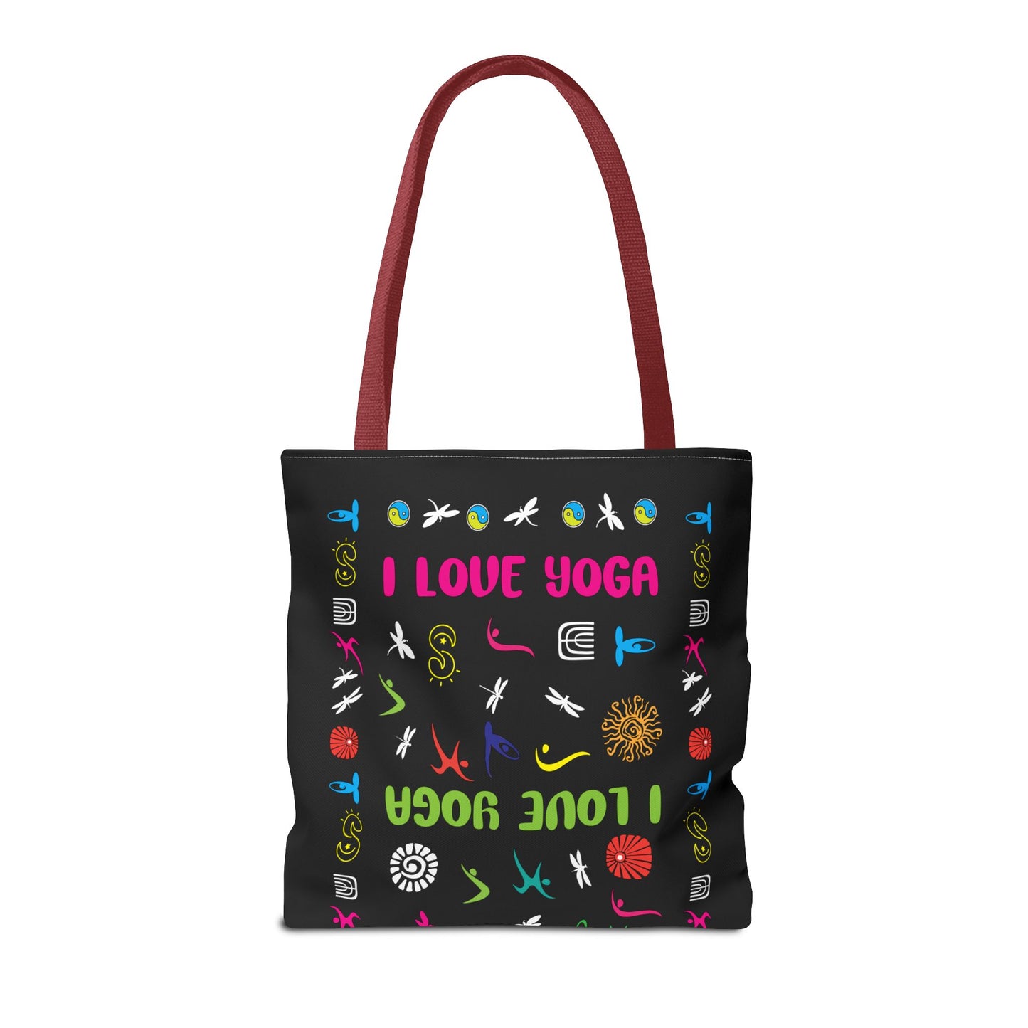 I Love Yoga Tote Bag