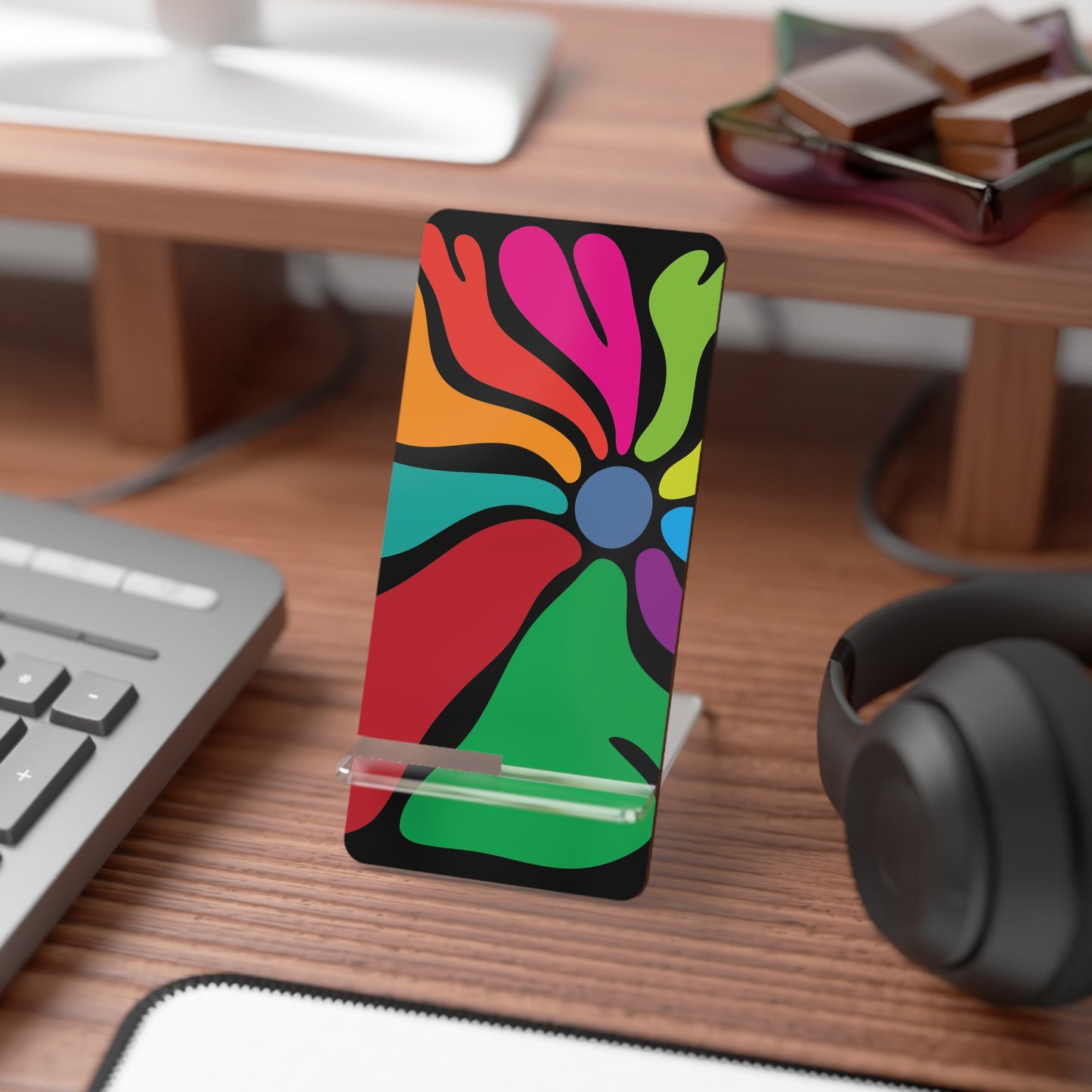 Hippie Flower Mobile Display Stand for Smartphones