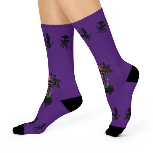 Flying Monkeys Cushioned Crew Socks
