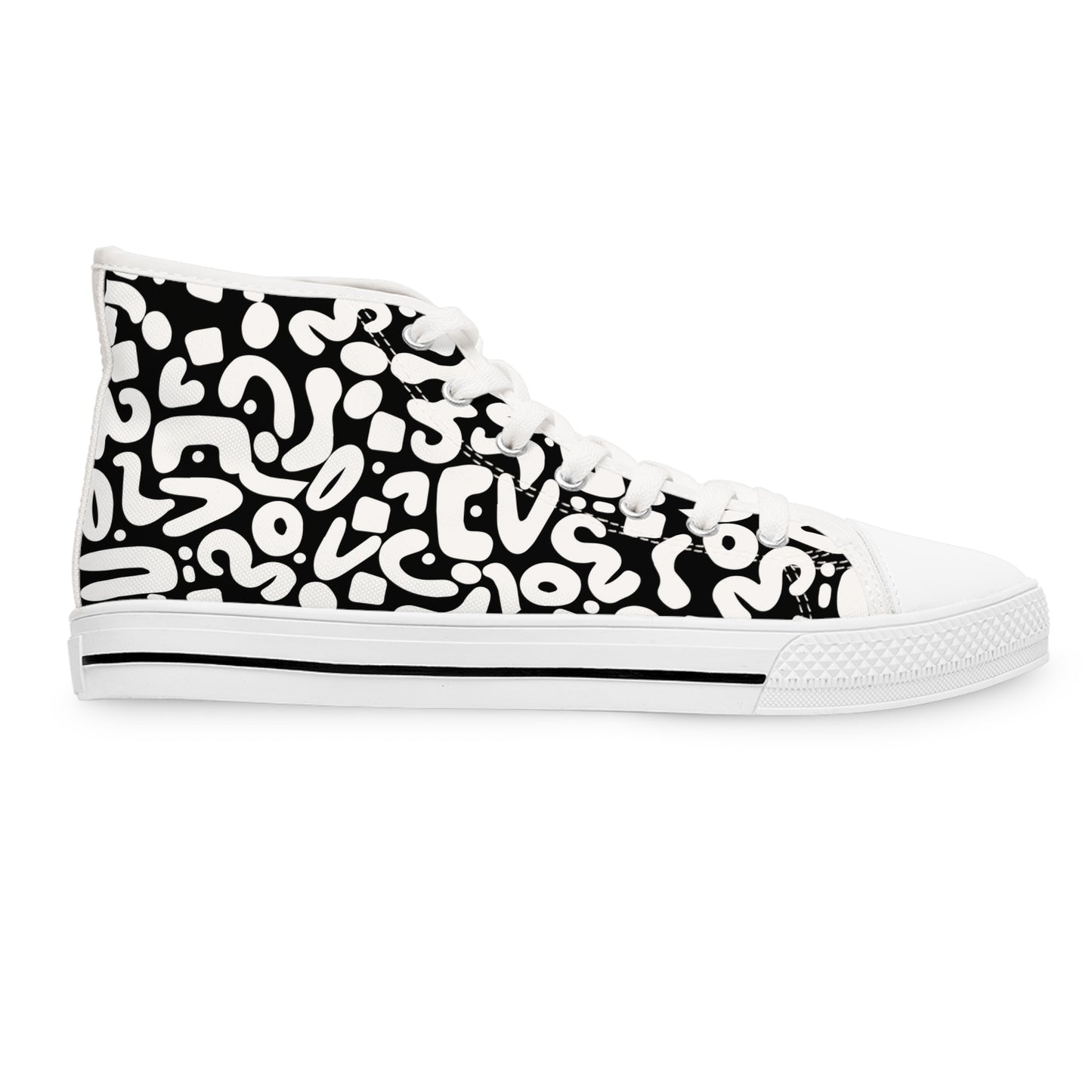 Optic White Women's High Top Sneakers
