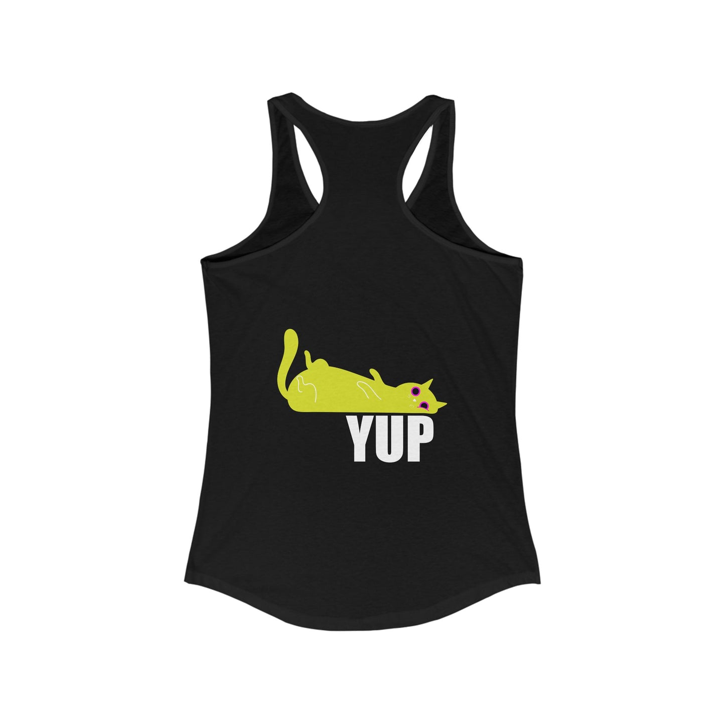 Stay Weird Women's Ideal Racerback Tank