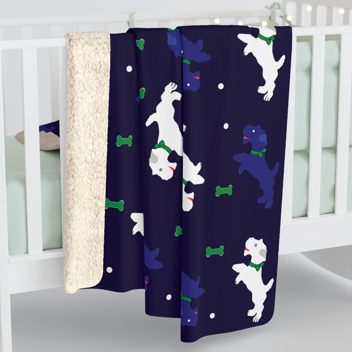 Piper Sherpa Fleece Blanket