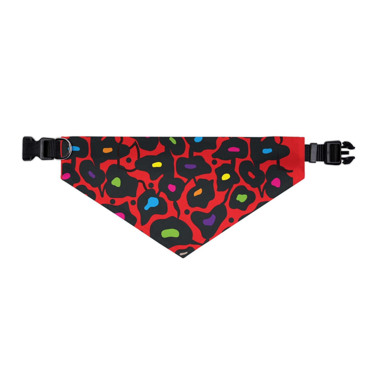 Orange Bold Botanica Pet Bandana Collar