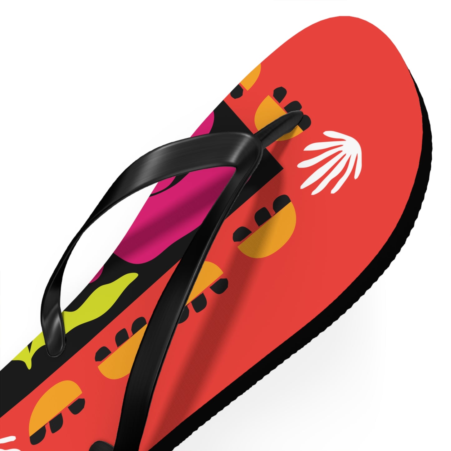 Pink Petal Pop Flip Flops