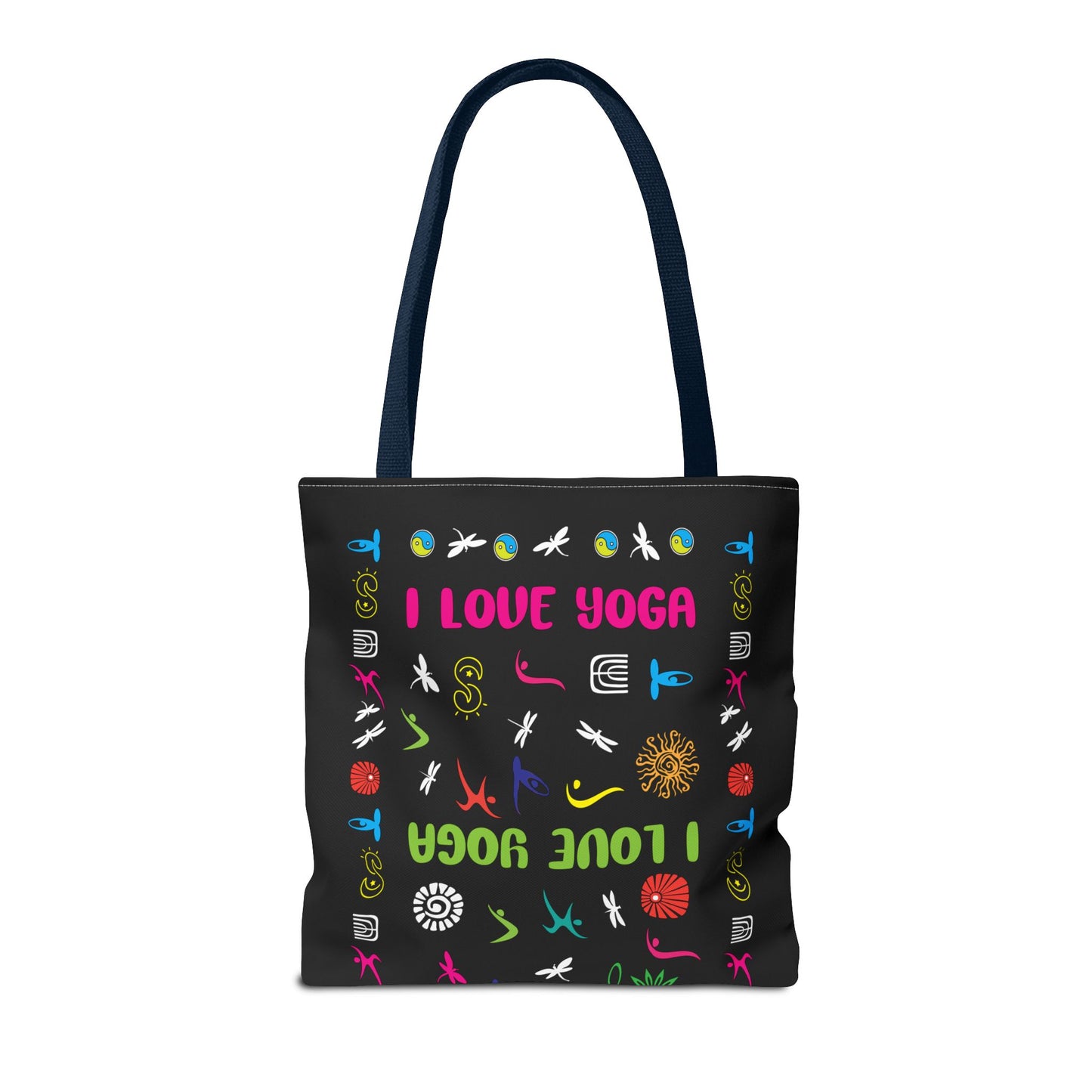 I Love Yoga Tote Bag
