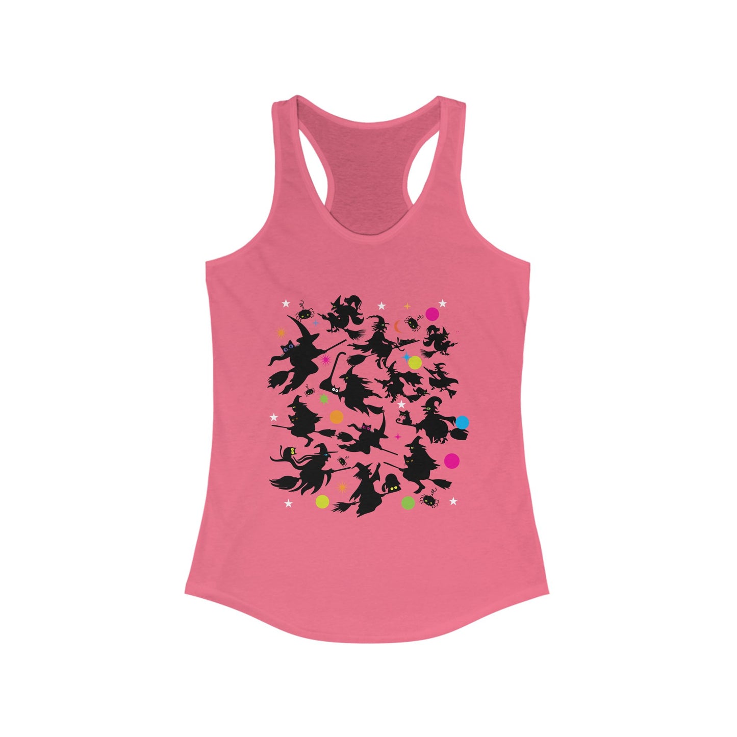 Halloween Witch Women's Ideal Racerback Tank