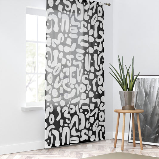 Optic Pop Window Curtain