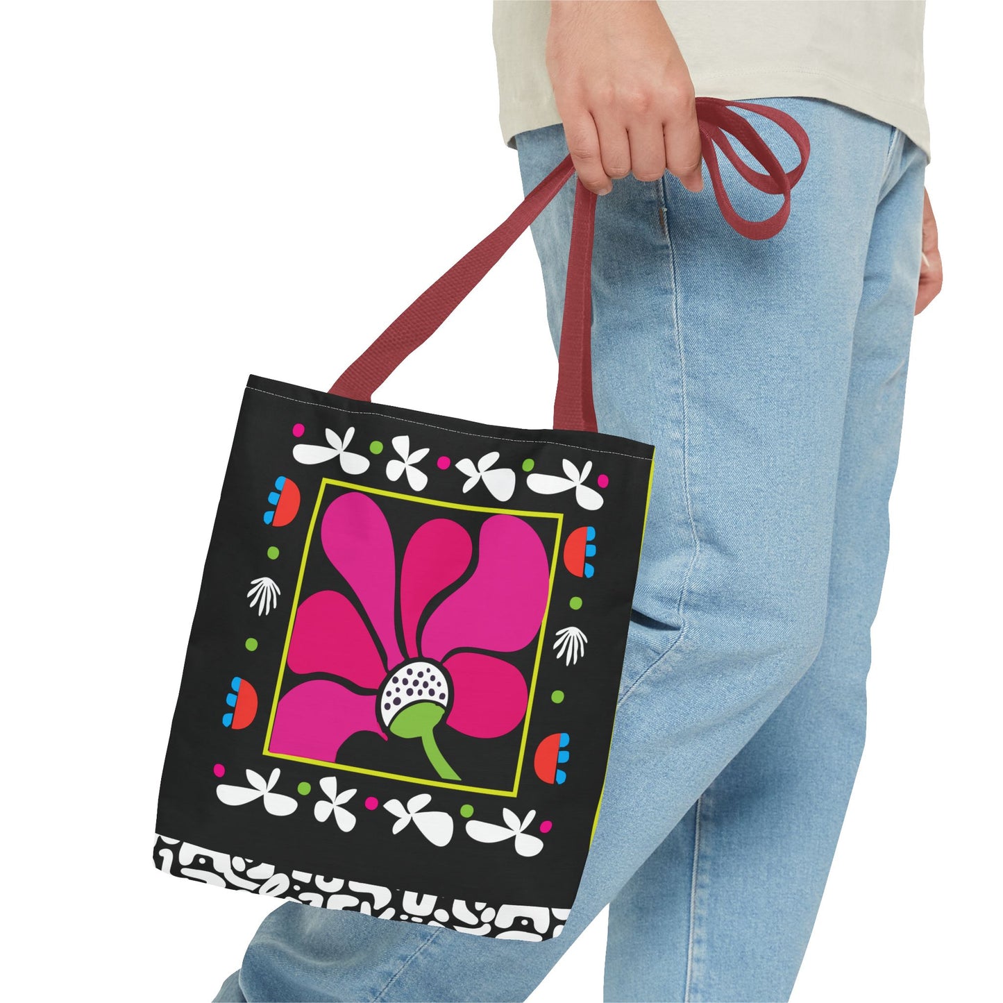 Bloom Noir Tate Bag