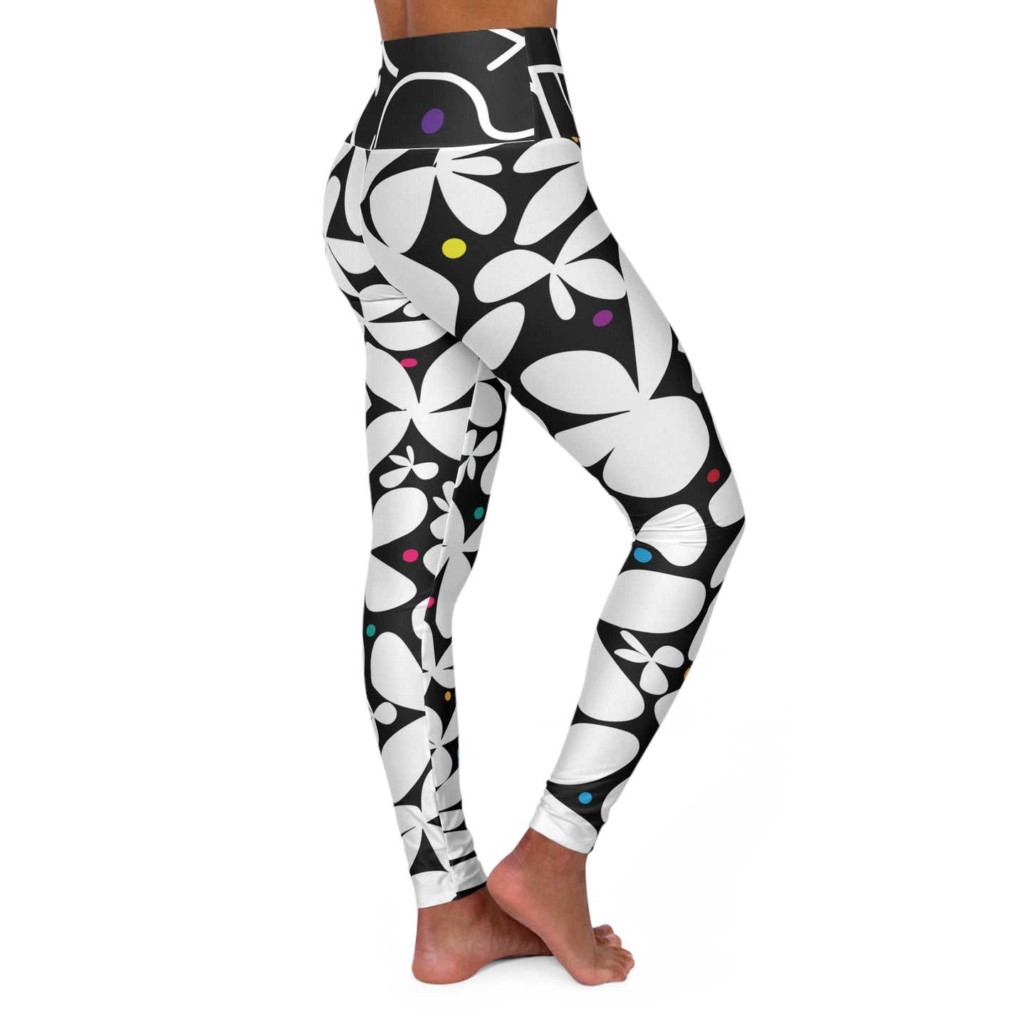 Daisey Dazzle High Waisted Yoga Leggings