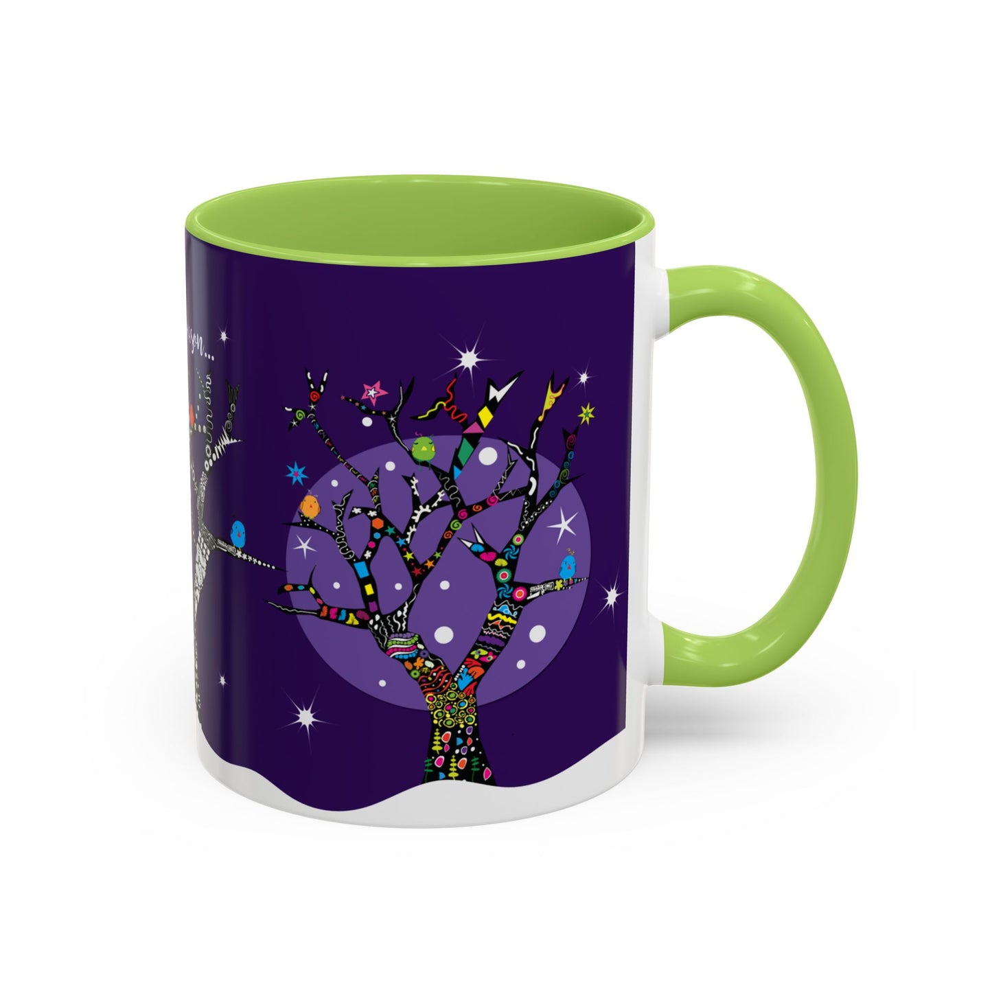 Copy of Holiday Trees Accent Coffee Mug (11, 15oz)