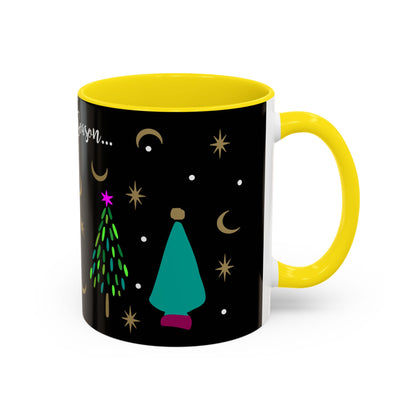 Many Trees Accent Coffee Mug (11, 15oz)