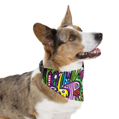 City escape Pet Bandana Collar