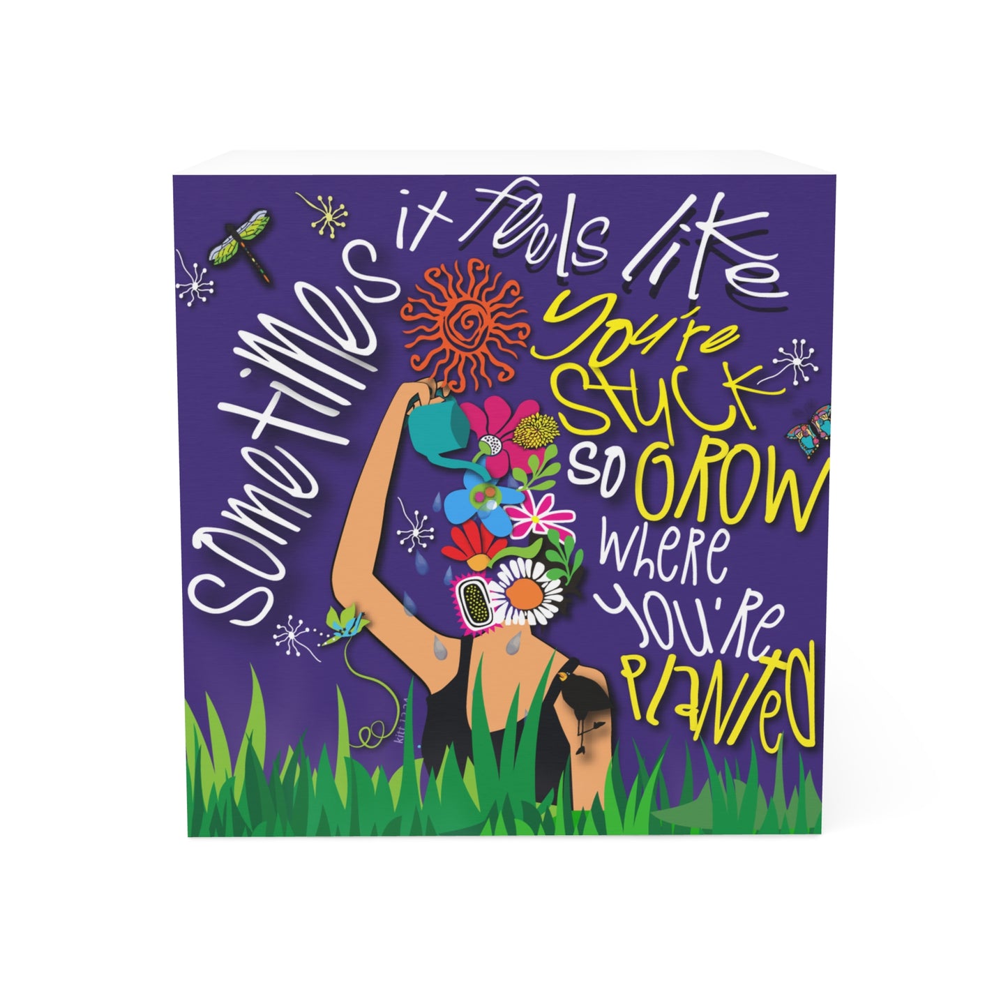Grow Note Cube
