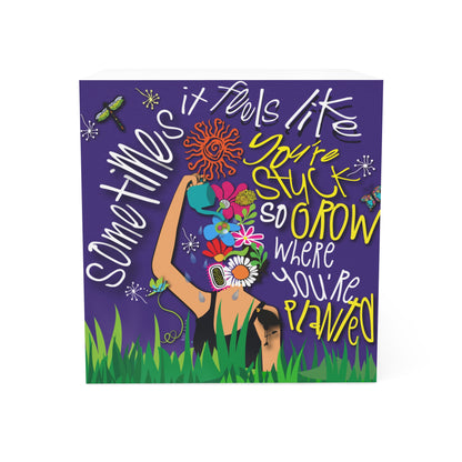 Grow Note Cube