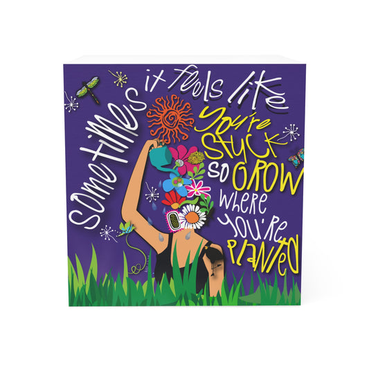 Grow Note Cube