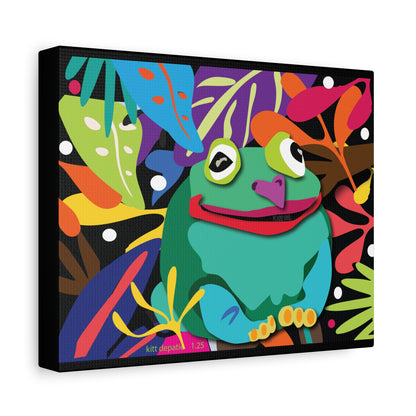 Frogalicous Matte Canvas, Stretched, 1.25"