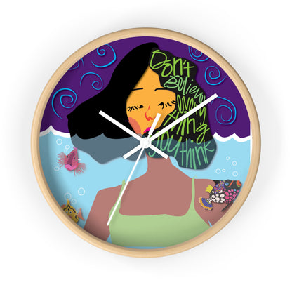 Grow Where You're Planted Wall Clock