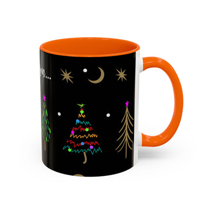 Many Colorful  Trees Accent Coffee Mug (11, 15oz)