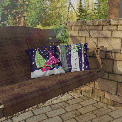 Holiday Trees Pillow