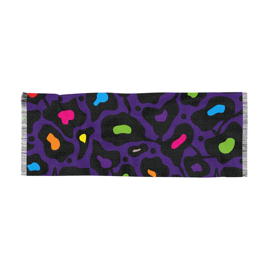 Bold Botanica (Purple) Light Scarf