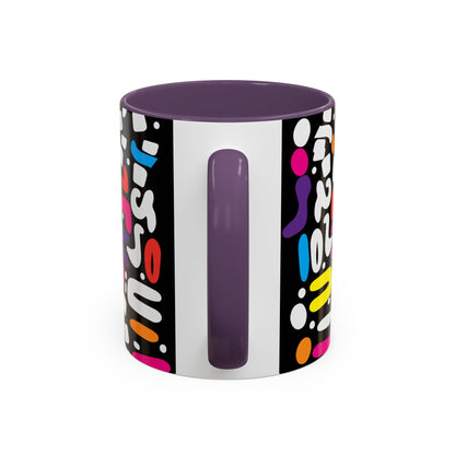 Color Doo Dads Accent Coffee Mug (11, 15oz)