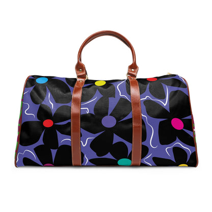 Lime Daisey Dazzle Waterproof Travel Bag