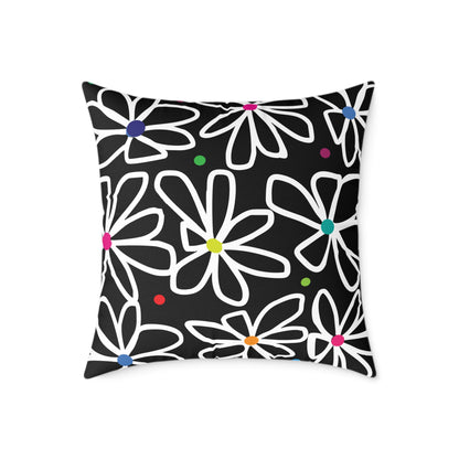 Square Poly Canvas Pillow