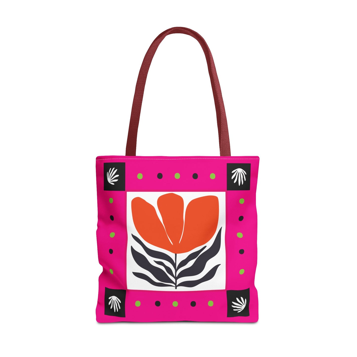 Orange Petal Pop Tote Bag