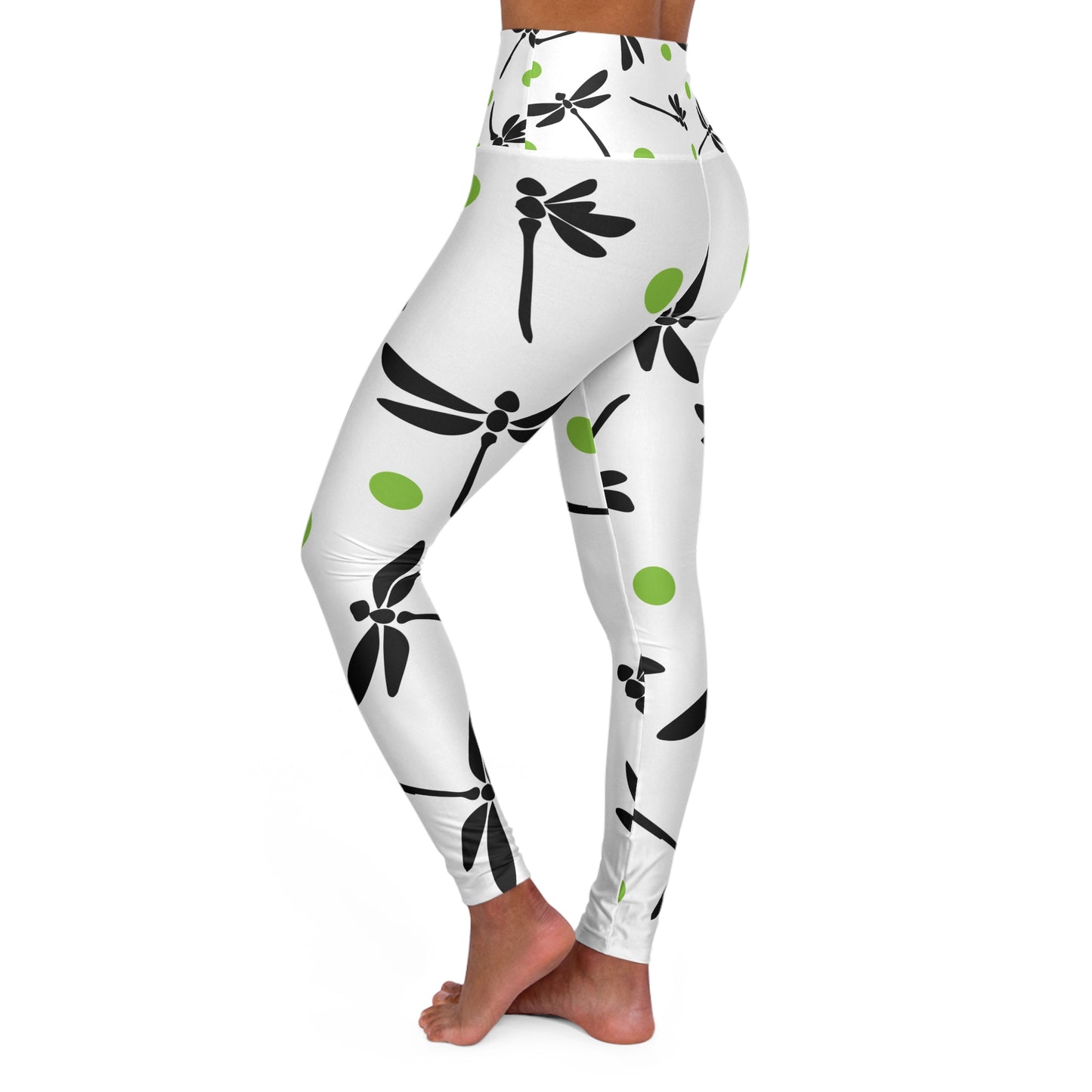 Dragonfly High Waisted Yoga Leggings