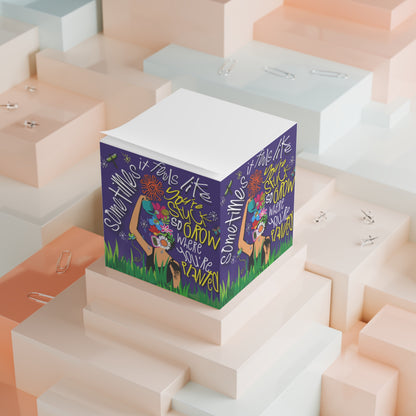 Grow Note Cube