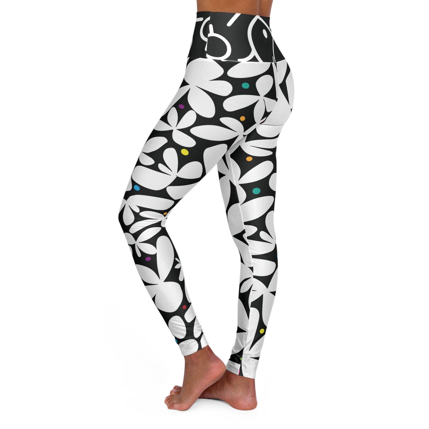Daisey Dazzle High Waisted Yoga Leggings