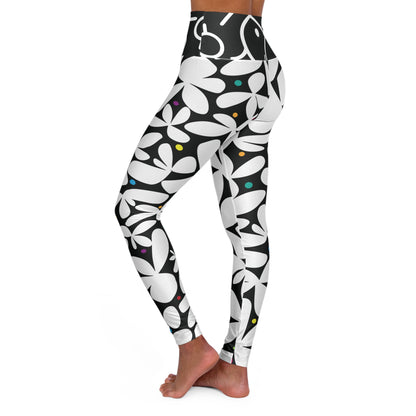 Daisey Dazzle High Waisted Yoga Leggings