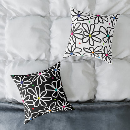Square Poly Canvas Pillow