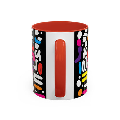 Color Doo Dads Accent Coffee Mug (11, 15oz)