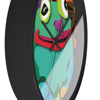 Frogolicious Wall Clock