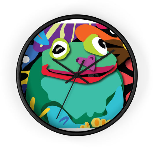 Frogolicious Wall Clock